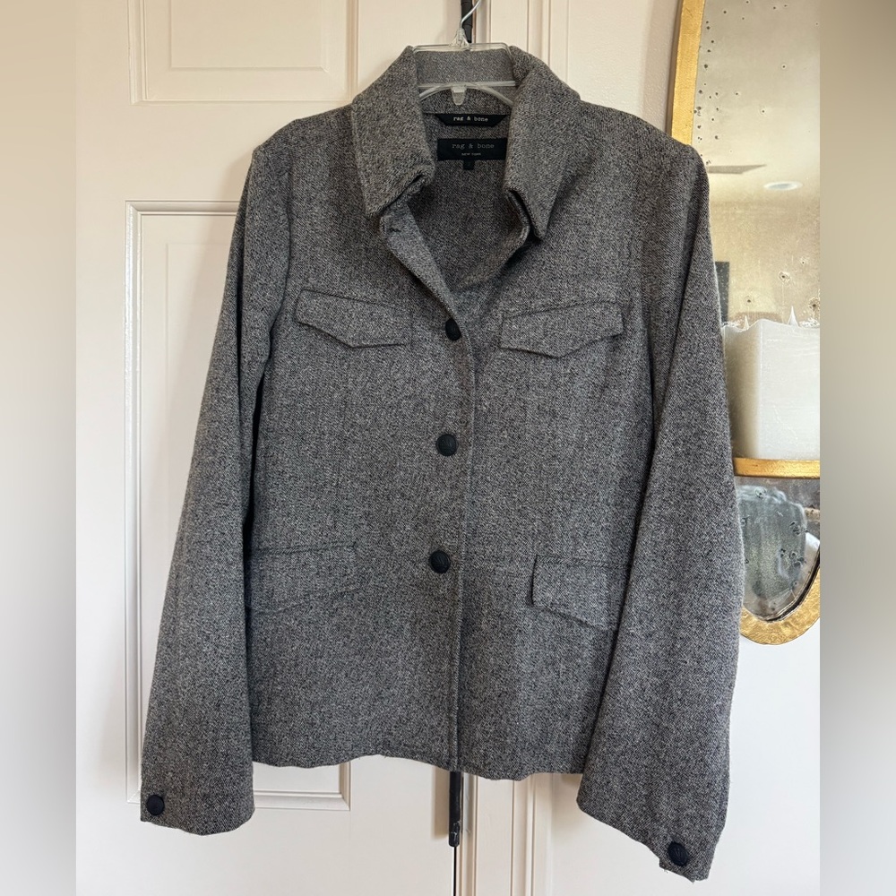 Rag & Bone Charcoal Blazer